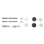 Duravit Accessoires - Kit de fixation pour urinoir, chrome 0050301000