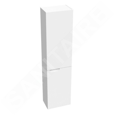 Ravak Classic II - Armoire haute, 1600x400x260 mm, 2 portes, charnières à droite, blanc brillant X000001474