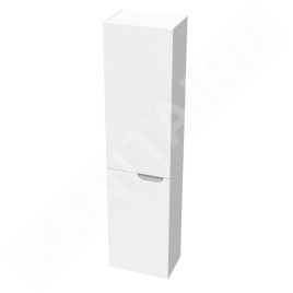 Ravak Classic II - Armoire haute, 1600x400x260 mm, 2 portes, charnières à gauche, blanc brillant / gris X000001473