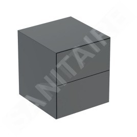 Geberit ONE - Meuble latéral 45x49x47 cm, 2 tiroirs, lave 505.077.00.3
