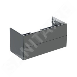 Geberit ONE - Meuble lavabo 104x50x47 cm, 2 tiroirs, lave 505.264.00.3