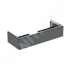 Geberit ONE - Meuble lavabo 118x27x47 cm, 1 tiroir, lave 505.075.00.3