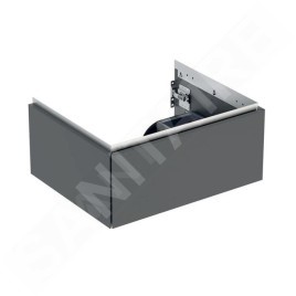 Geberit ONE - Meuble lavabo 59x27x47 cm, 1 tiroir, lave 505.071.00.3