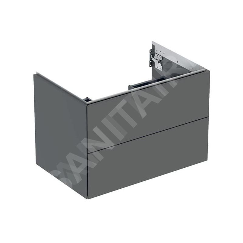 Geberit ONE - Meuble lavabo 74x50x47 cm, 2 tiroirs, lave 505.262.00.3