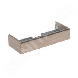 Geberit iCon - Meuble lavabo, 118x25x48 cm, 1 tiroir, chêne 502.313.JH.1