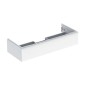 Geberit iCon - Meuble lavabo, 118x25x48 cm, 1 tiroir, blanc brillant 502.313.01.1