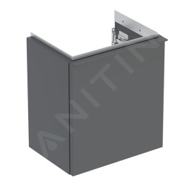 Geberit iCon - Meuble lavabo 37x42x28 mm, 1 porte, charnières à droite, lave 502.300.JK.1