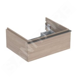 Geberit iCon - Meuble lavabo, 59x25x48 cm, 1 tiroir, chêne 502.310.JH.1