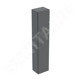 Geberit iCon - Armoire haute 180x36x29 cm, 1 porte, charnières G/D, lave 502.316.JK.1