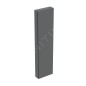 Geberit iCon - Armoire haute 180x45x15 cm, 1 porte, charnières G/D, miroir intérieur, lave 502.317.JK.1