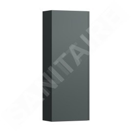 Laufen Lani - Armoire 90x35 cm, 1 porte, charnières à gauche, gris H4037111122661