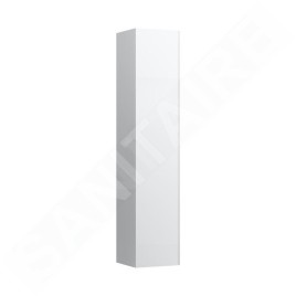 Laufen Lani - Armoire haute 165x35 cm, 1 porte, charnières à gauche, blanc mat H4037211122601