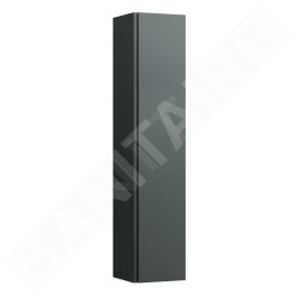 Laufen Lani - Armoire haute 165x35 cm, 1 porte, charnières à droite, gris H4037221122661