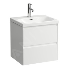 Laufen Lani - Meuble-vasque, 54x45x52 cm, 2 tiroirs, blanc mat H4035221122601