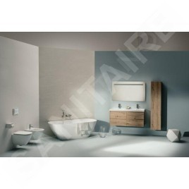 Laufen Lani - Meuble-vasque, 118x45x52 cm, 4 tiroirs, chêne H4035741122671