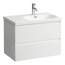 Laufen Lani - Meuble-vasque, 74x45x52 cm, 2 tiroirs, blanc mat H4035821122601