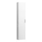 Laufen Base - Armoire haute, 165x35x19 cm, 1 porte, charnières à gauche, blanc mat H4026411102601