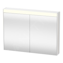 Duravit Brioso - Armoire de toilette 760x820x148 mm, 2 portes, blanc brillant BR7102022221000