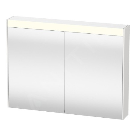 Duravit Brioso - Armoire de toilette 760x820x148 mm, 2 portes, blanc brillant BR7102022221000
