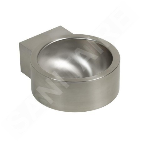 Sanela Lavabos en inox - Lavabo sans trop-plein, inox SLUN 17