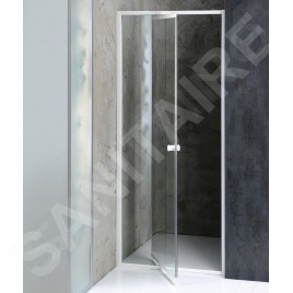 Aqualine Amico - Porte de douche 740-820x1850 mm, verre clair G70