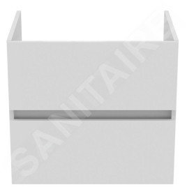 Ideal Standard Eurovit - Meuble-lavabo, 55x60x44 cm, 2 tiroirs, blanc brillant R0259WG