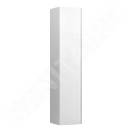 Laufen Meda - Armoire haute, 165x35x34 cm, 1 porte, charnières à gauche, blanc mat H4216510112601