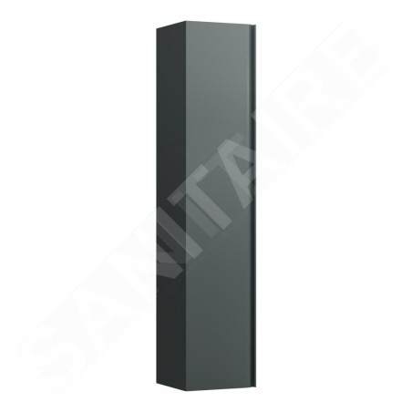 Laufen Meda - Armoire haute, 165x35x34 cm, 1 porte, charnières à gauche, gris H4216510112661