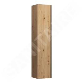Laufen Meda - Armoire haute, 165x35x34 cm, 1 porte, charnières à gauche, chêne H4216510112671
