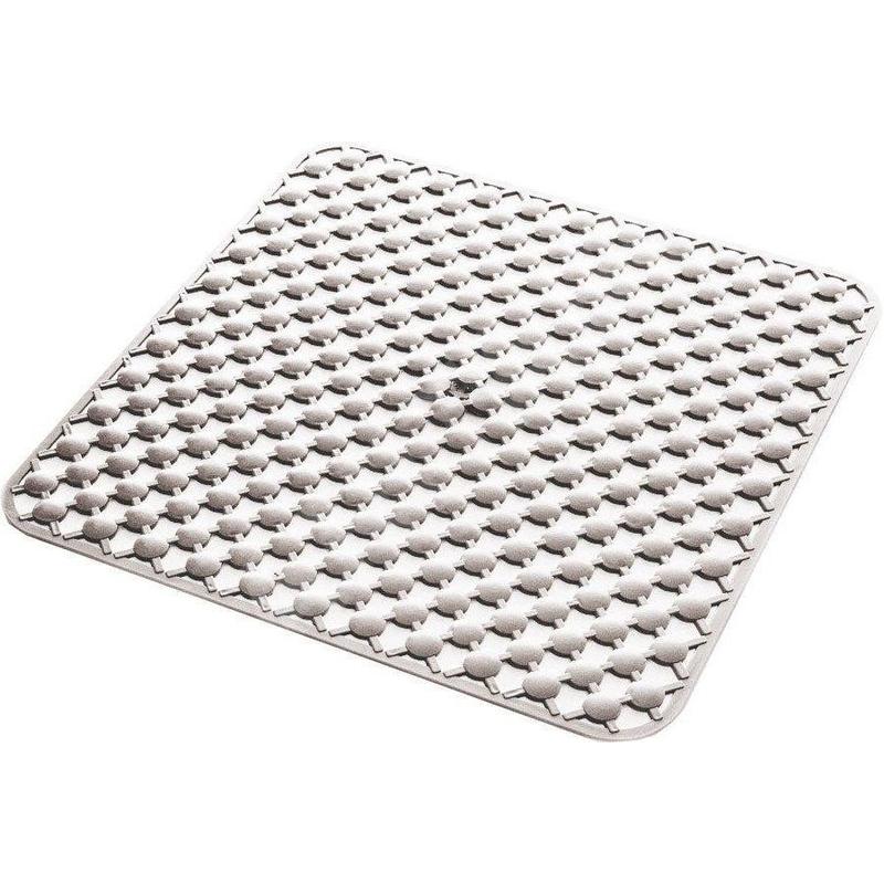 Aqualine Geo - Tapis de douche antidérapant, blanc 97535302