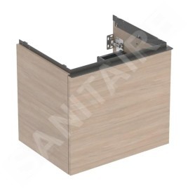 Geberit Acanto - Meuble lavabo, 59x54x48 cm, 1 tiroir, chêne 503.003.JH.1