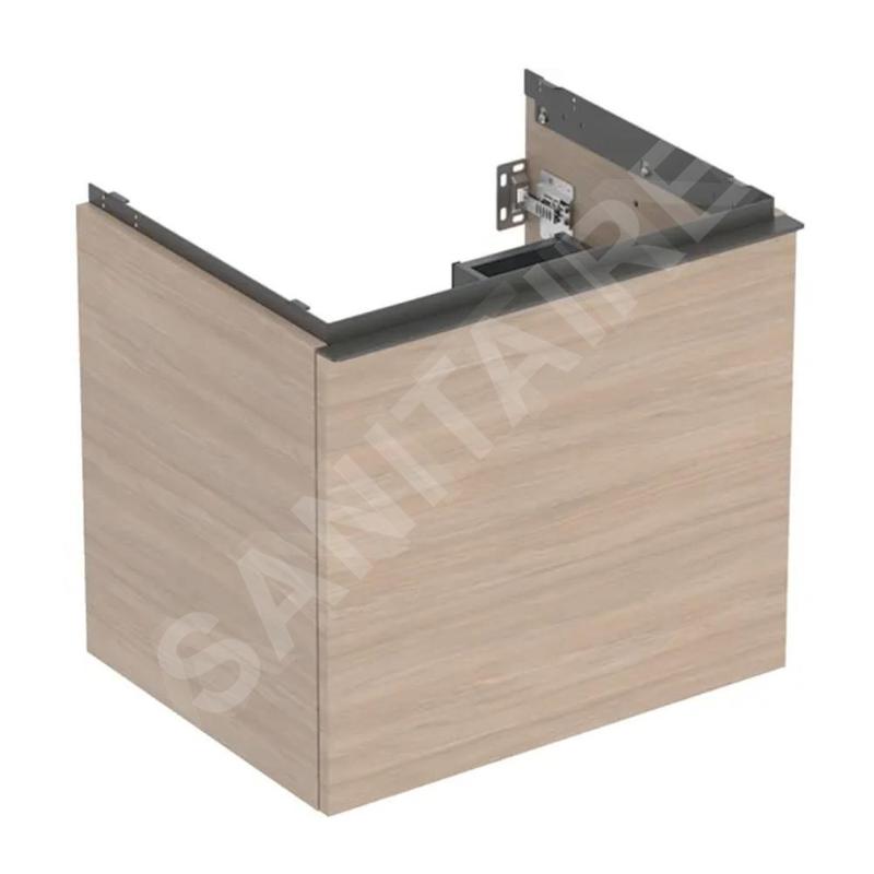 Geberit Acanto - Meuble lavabo, 59x54x48 cm, 1 tiroir, chêne 503.003.JH.1