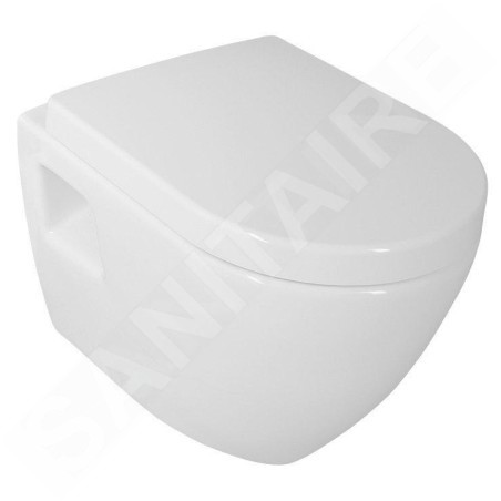 Aqualine Nera - Cuvette suspendue, blanc NS952