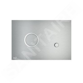 Alcadrain Flat - Plaque de déclenchement, alunox mat/brillant STING