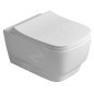 Sapho Céramique - Toilettes suspendues, Rimless, blanc 100214