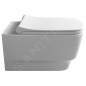 Sapho Céramique - Toilettes suspendues, Rimless, blanc 100214