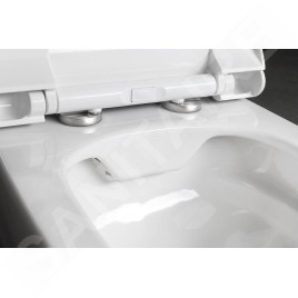 Sapho Céramique - Toilettes suspendues, Rimless, blanc 100214
