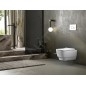 Sapho Céramique - Toilettes suspendues, Rimless, blanc 100214