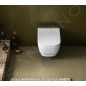 Sapho Céramique - Toilettes suspendues, Rimless, blanc 100214