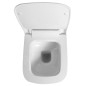 Sapho Céramique - Toilettes suspendues, Rimless, blanc 100214