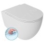 Sapho Isvea - Cuvette suspendue INFINITY, Rimless, blanc 10NF02001