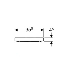 Geberit iCon - Abattant de toilette 574120000