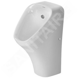 Duravit DuraStyle - Urinoir, alimentation d’eau arrière, Rimless, blanc 2806300000