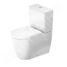 Duravit ME by Starck - Cuvette à poser, évacuation vario, Rimless, HygieneGlaze, blanc 2005092000