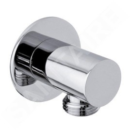 Sapho Douches - Coude mural, chrome SG202