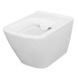 Cersanit City - WC suspendu, CleanOn, blanc K35-041