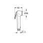 Grohe Tempesta - Douchette de bidet, chrome 27512001