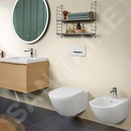 Villeroy & Boch Subway 3.0 - Bidet suspendu 560x375 mm, avec trop-plein, trou pour robinet, blanc alpin 44700001