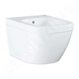 Grohe Euro Ceramic - Bidet suspendu avec trop-plein, blanc alpin 39208000