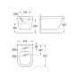 Grohe Euro Ceramic - Bidet suspendu avec trop-plein, blanc alpin 39208000
